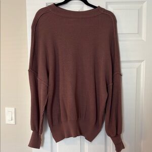 Cozy Brown Sweater